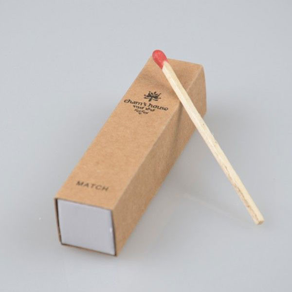 Hotel Matchsticks in Tall Boxes