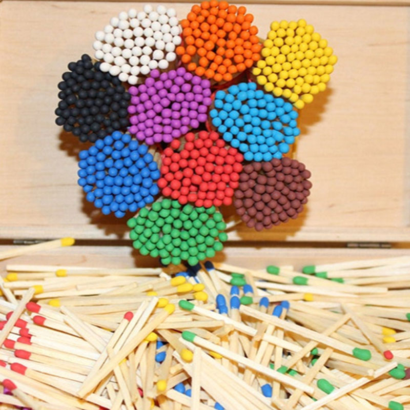 3 Inch Bulk Colorate Match Sticks